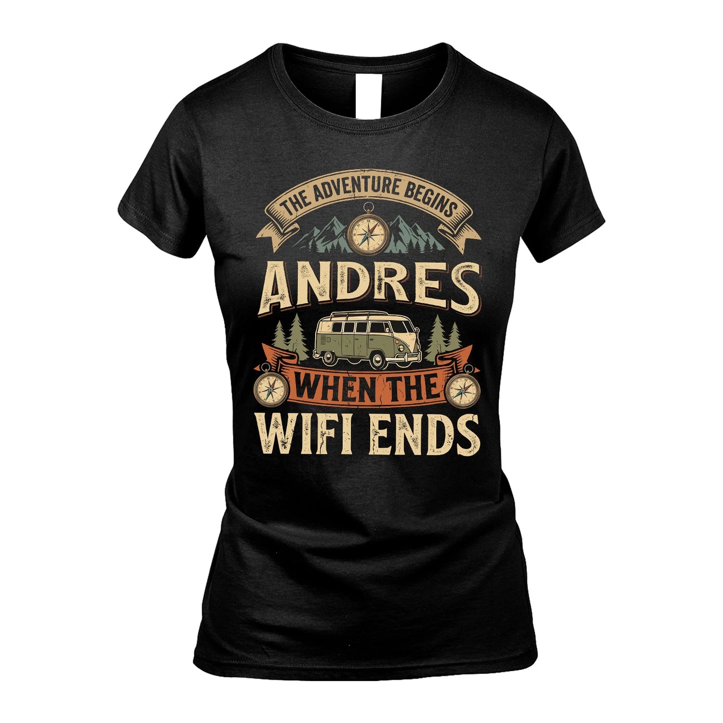 ANDRES 13K1-547 The Adventure Begins Name When The Wifi Ends