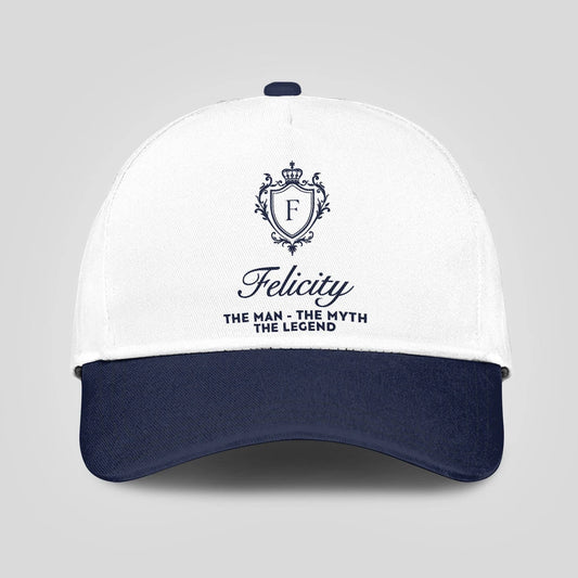 The Man The Myth The Legend Blue Cap FELICITY 13K9 C46PF