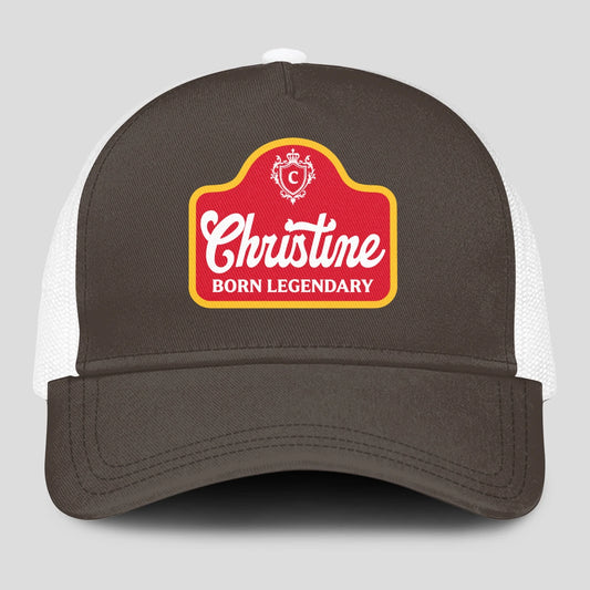 Born Legendary Charcoal Mesh Cap CHRISTINE 13K1 C196PF