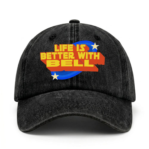 Life Is Better With Your Name Retro Washed Cap BELL 13K1 C62PF