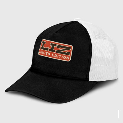 Limited Edition Red Logo Black Mesh Cap LIZ 13K1 C215PF