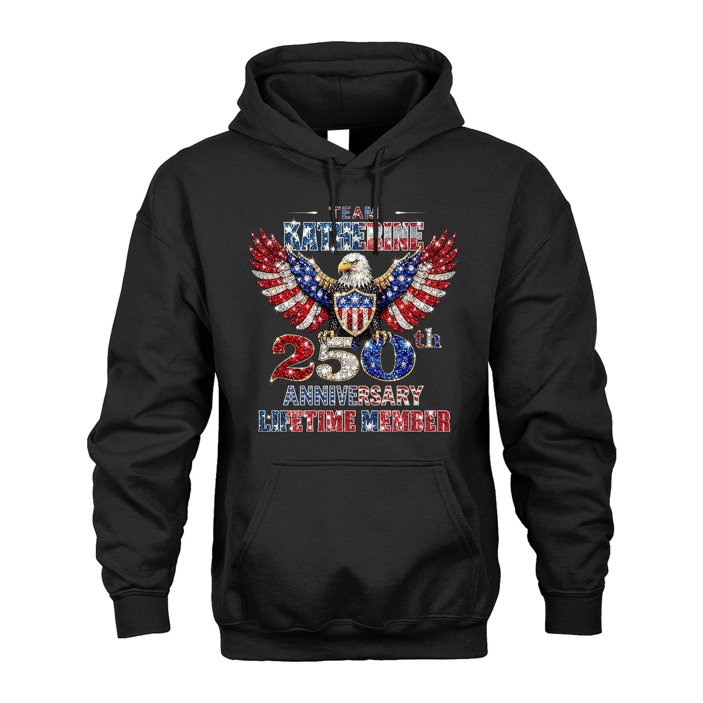 KATE 13K1-523 Personalized "Team...Lifetime Member" America 250 Design