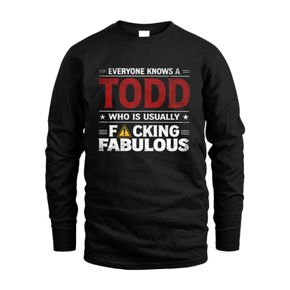 TODD 13K1-565 Everyone Know A/An Name Who Is Usually...