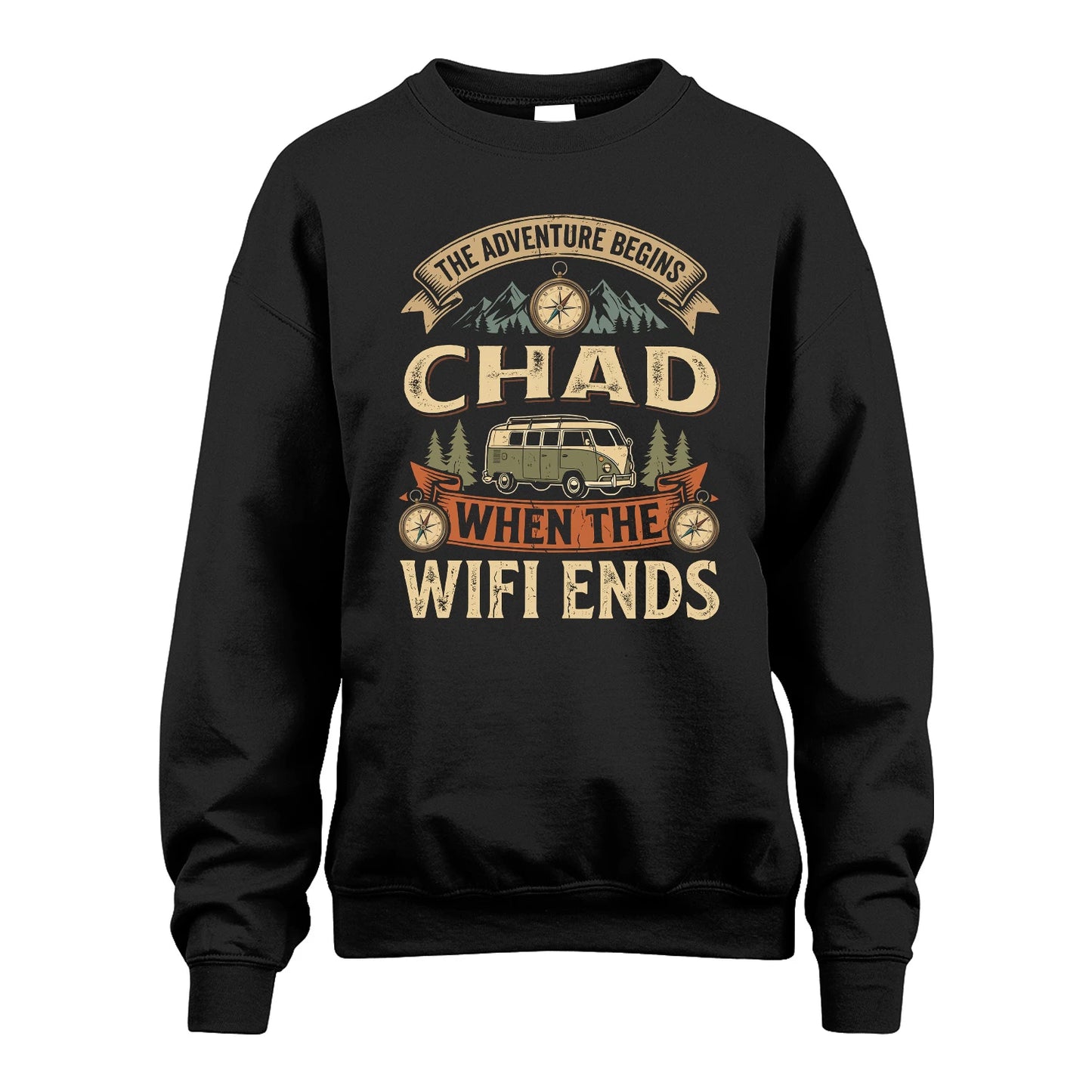 CHAD 13K1-547 The Adventure Begins Name When The Wifi Ends