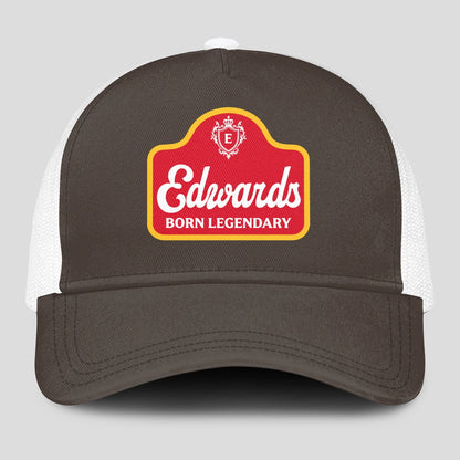 Born Legendary Charcoal Mesh Cap EDWARDS 13K1 C196PF