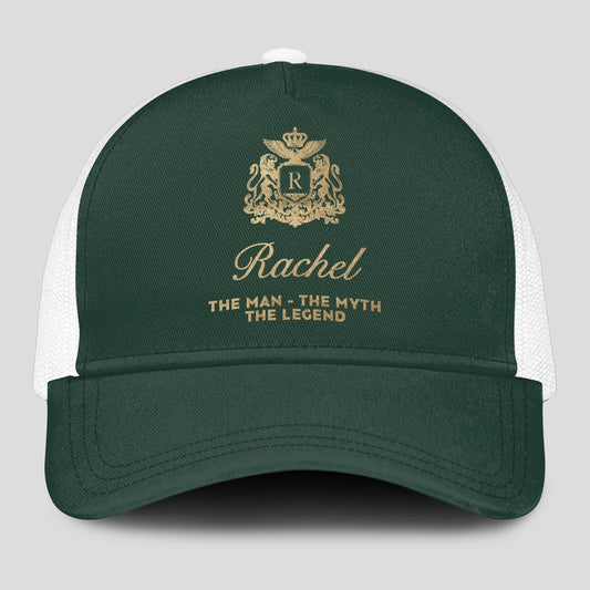 The Man The Myth The Legend Sage Green Mesh Cap RACHEL 13K1 C192PF