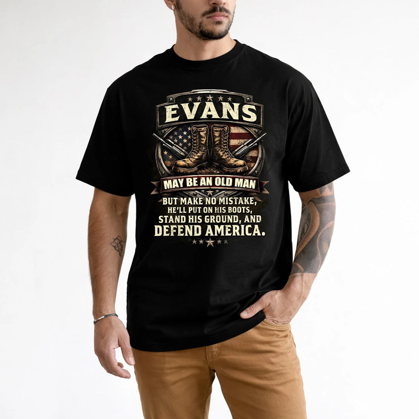 EVANS 13K1-527 May Be an Old Man But Make No Mistake...