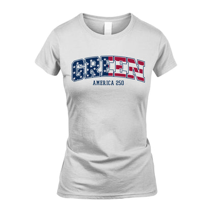 GREEN 13K1-555 America 250 Personalized