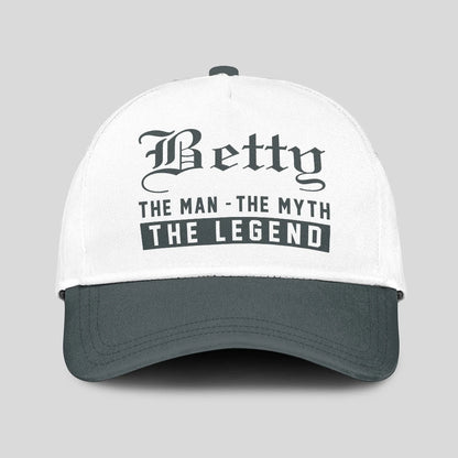 The Man The Myth The Legend Luxury Cap BETTY 13K1 C39PF