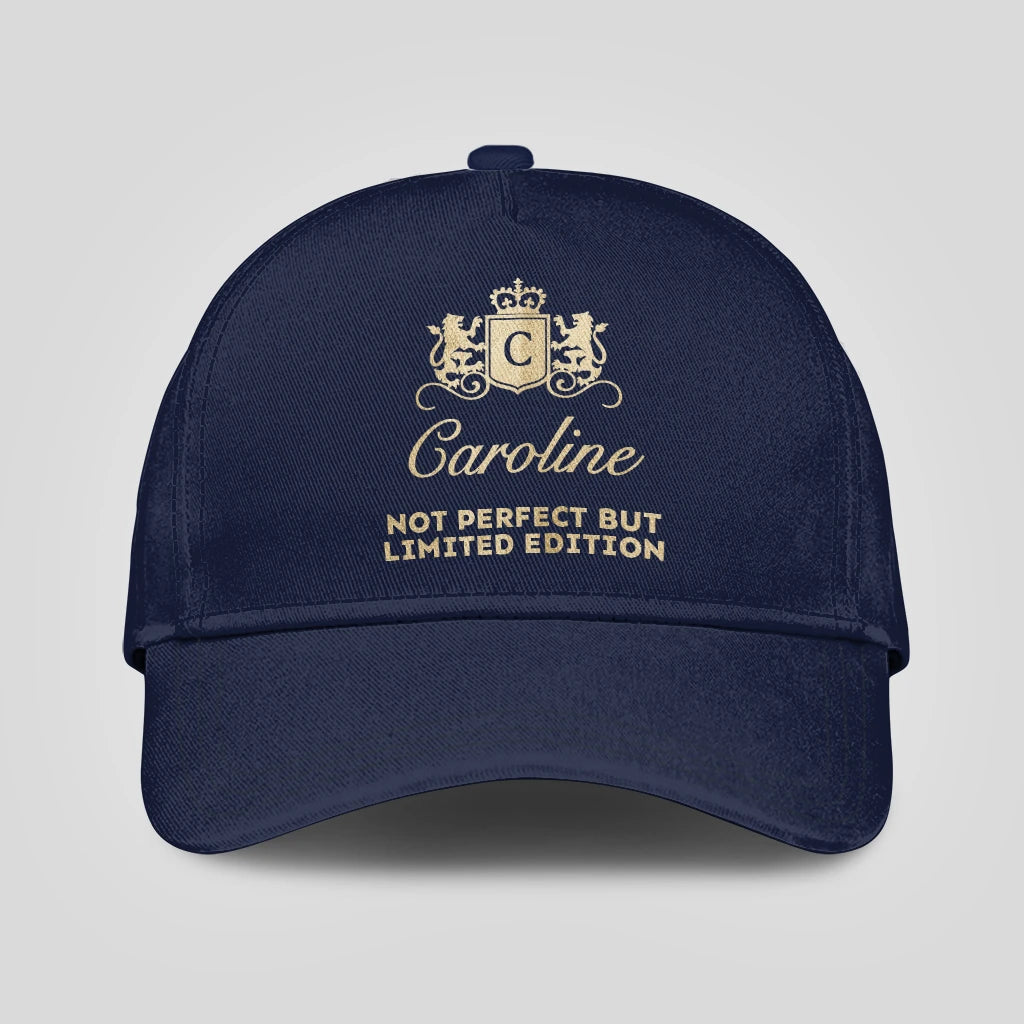 Not Perfect But Limited Edition Crest Logo Navy Cap CAROLINE 13K1 C160PF