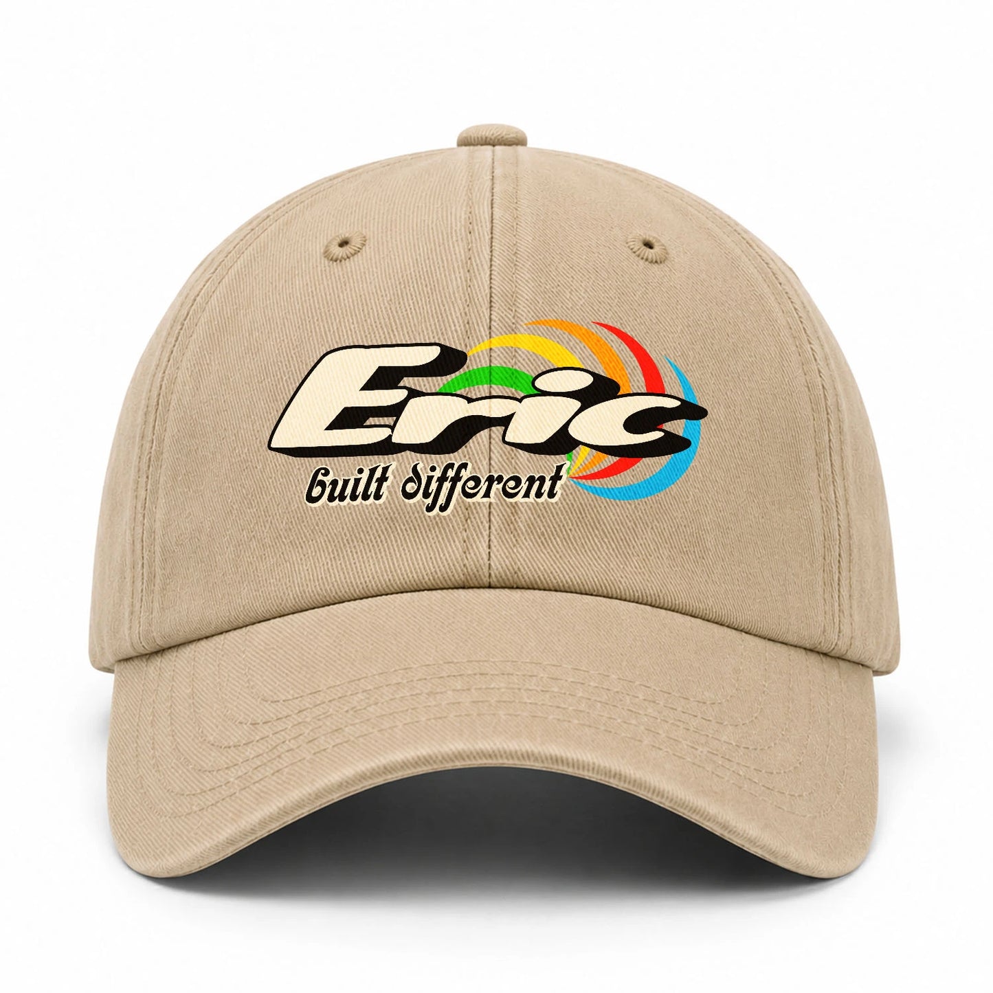 Your Name Built Different Retro Washed Cap ERIC 13K1 C55PF