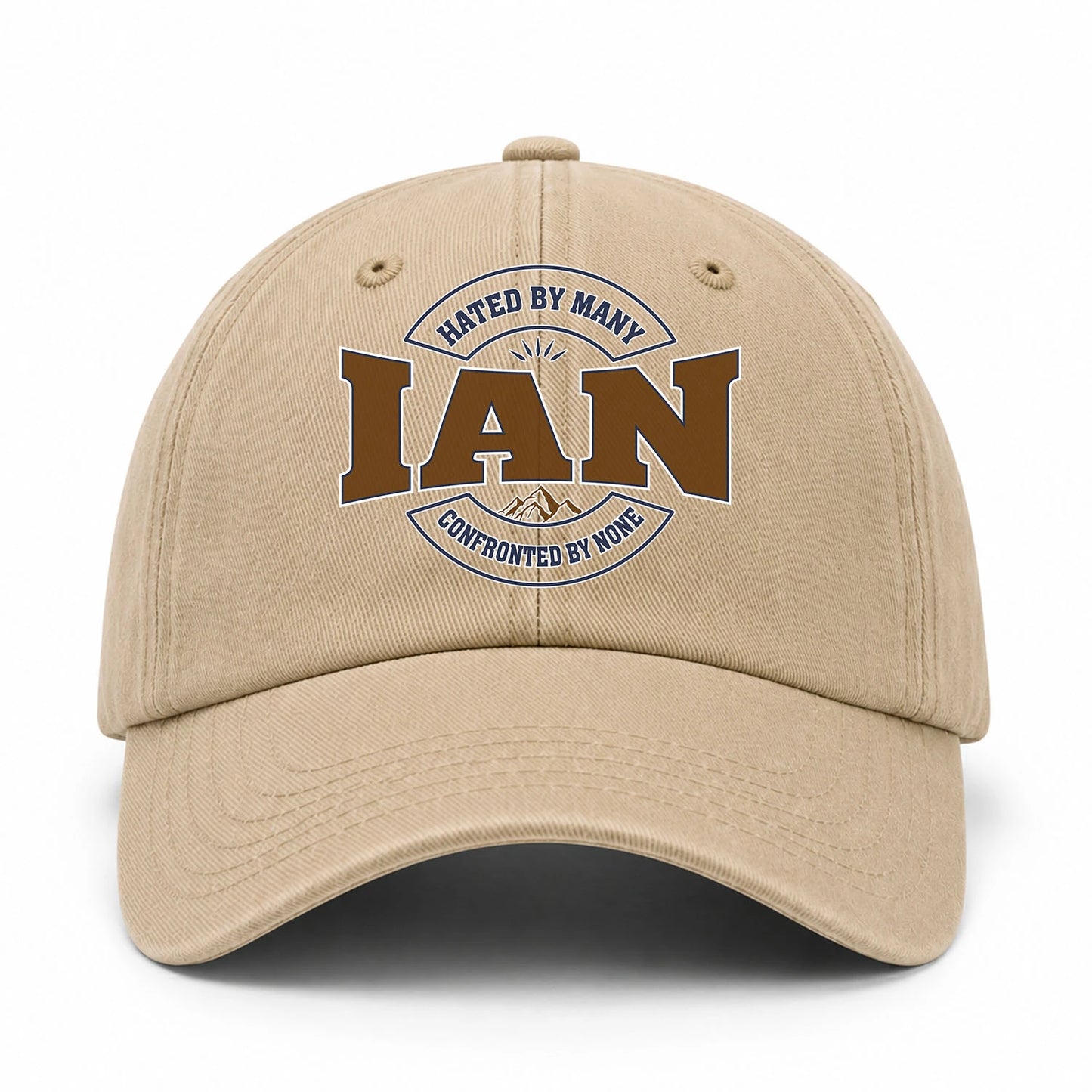 Hated By Many Confronted By None Washed Cap IAN 13K1 C36PF