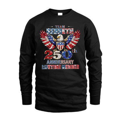 KENNETH 13K1-523 Personalized "Team...Lifetime Member" America 250 Design