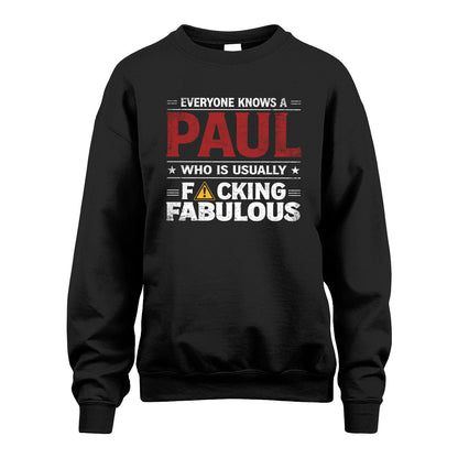 PAUL 13K1-565 Everyone Know A/An Name Who Is Usually...