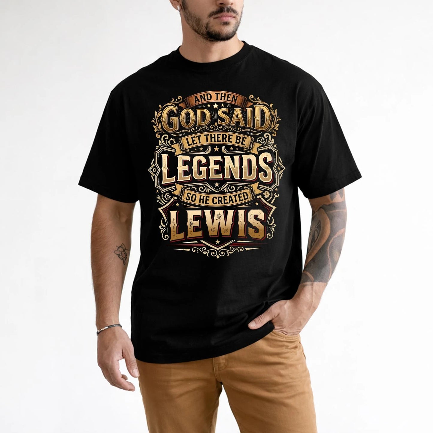 LEWIS 13K1-540 And Then God Said Let There Be Legends...