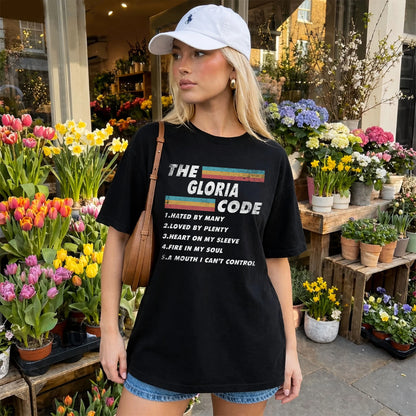 GLORIA 13K1-561 The Name Code Vintage Graphic