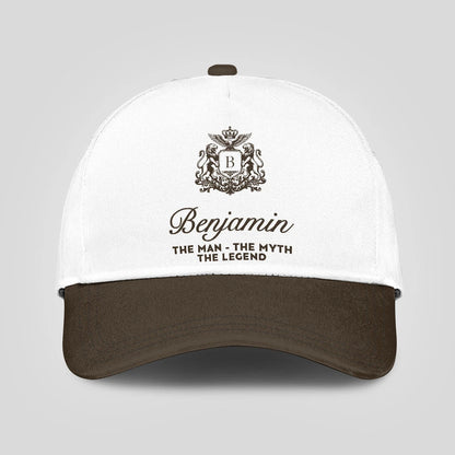 The Man The Myth The Legend Brown Cap BENJAMIN 13K1 C47PF