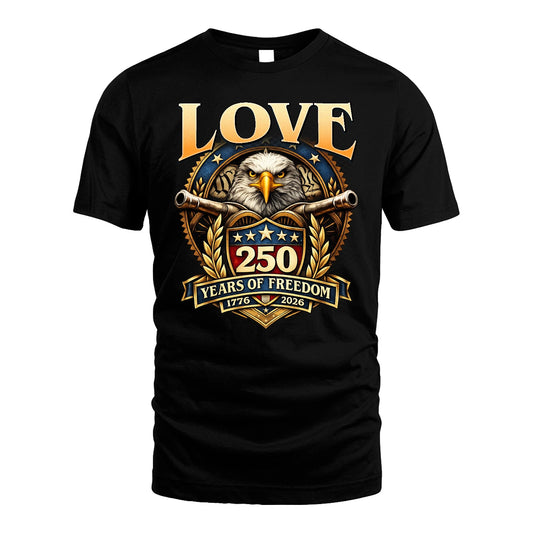 LOVE 13K1-529 ...250 Years Of Freedom 1776-2026