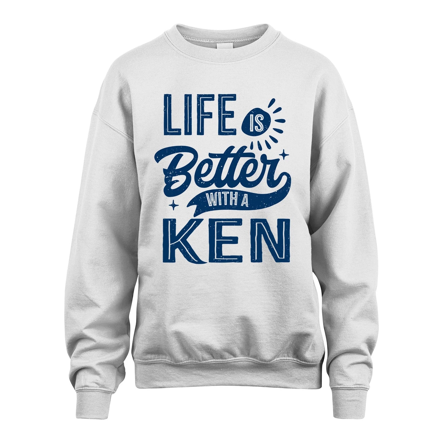 KEN 13K1-116 Personalized Name Quote T-Shirt Life Is Better With Unisex Gift