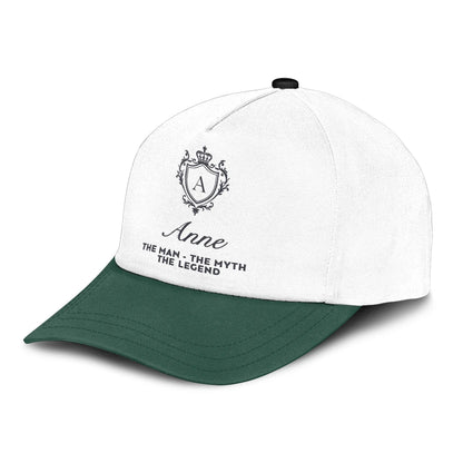 The Man The Myth The Legend Beautiful Green And White Cap ANNE 13K1 C171PF