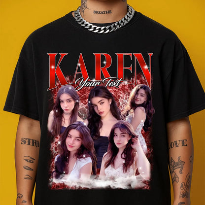 KAREN 13K1-CTN1 Bootleg Rap Tee | Custom Bootleg T-Shirt | Perfect Gift