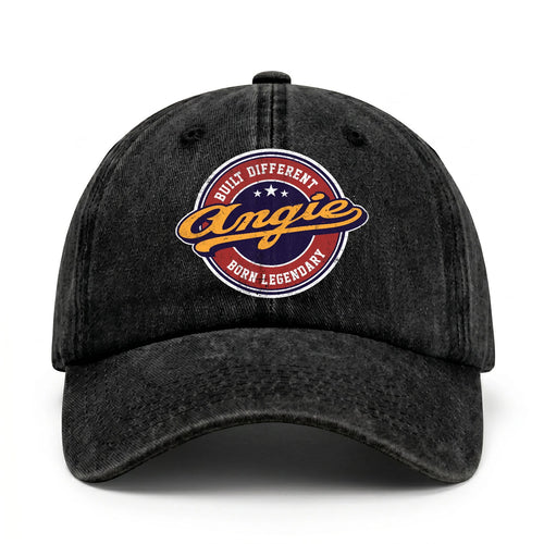 Built Different Born Legendary Logo Washed Cap ANGIE 13K1 C65PF
