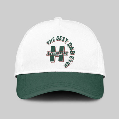 The Best Dad Ever Custom Name Cap HENRY 13K1 C35PF