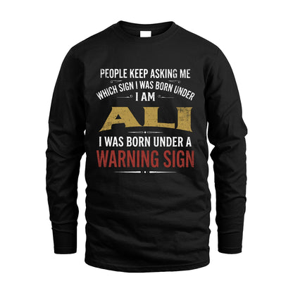 ALI 13K1-562 People Keep Asking Me ...