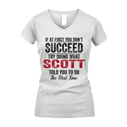 SCOTT 13K1-357 If At First You Don't Succeed...