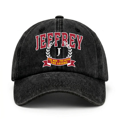 The Man The Myth The Legend Royal Cap JEFFREY 13K1 C32PF