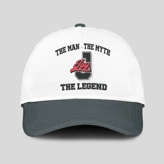 The Man The Myth The Legend Custom Initial Letter And Name Cap JOY 13K1 C38PF