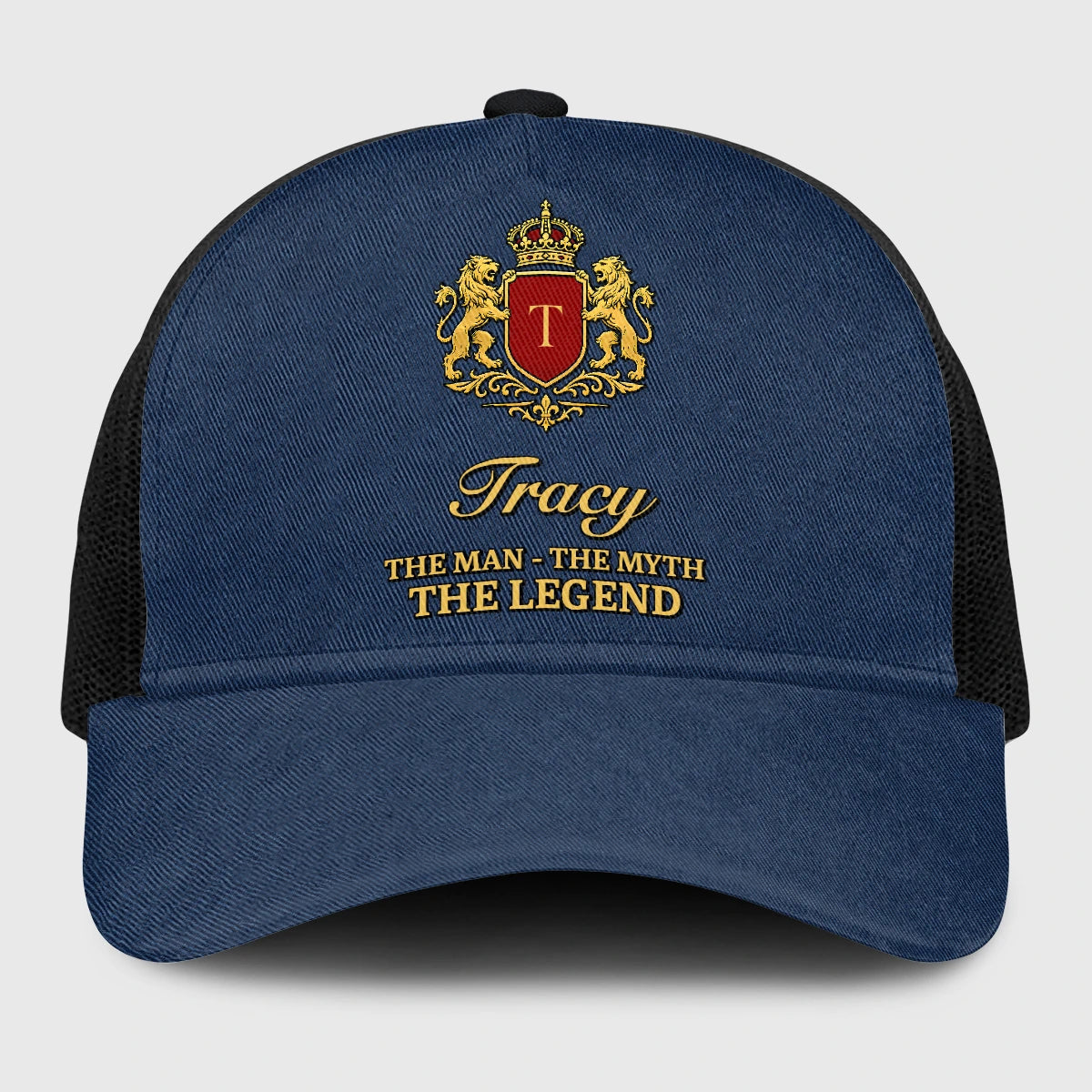 The Man The Myth The Legend Royal Blue Mesh Cap TRACY 13K1 C187PF