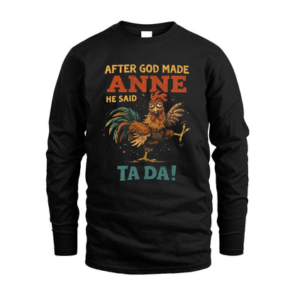 ANNE 13K1-563 After God Made Name He Said Ta Da!