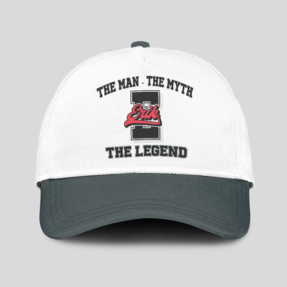 The Man The Myth The Legend Custom Initial Letter And Name Cap ERIK 13K1 C38PF
