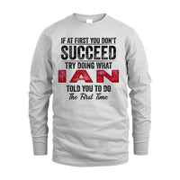 Men's Long Sleeved T-Shirt