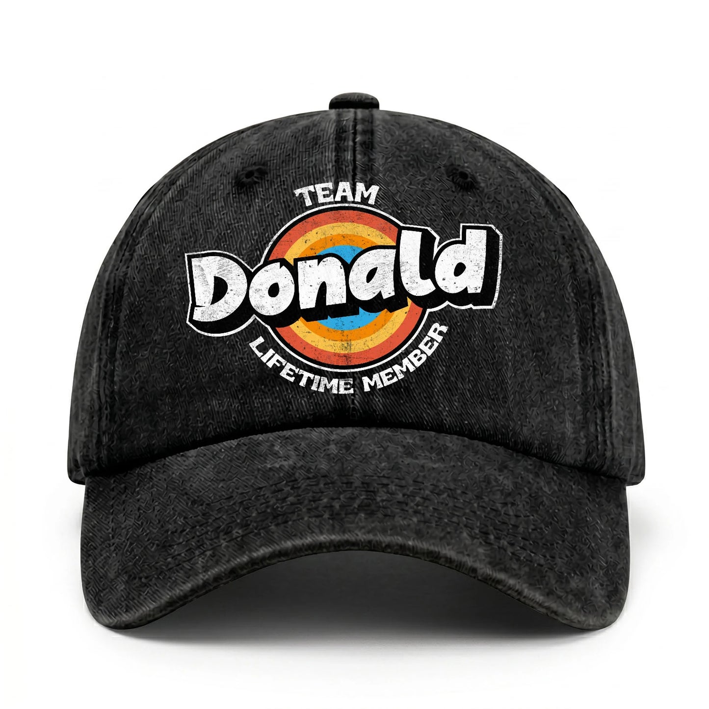 Team Your Name Lifetime Member Logo Cap DONALD 13K1 C66PF