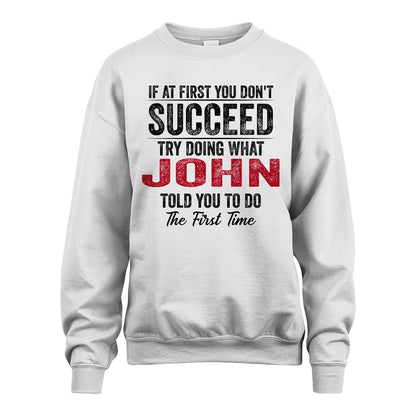 JOHN 13K1-357 If At First You Don't Succeed...