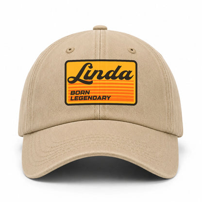 Born Legendary Vintage Washed Cap LINDA 13K1 C64PF