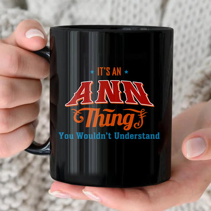 It's A Your Name Thing You Wouldn't Understand Retro Mug ANN 13K1 MG26