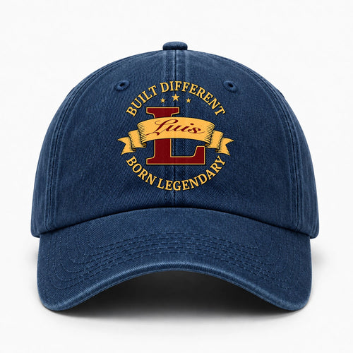Built Different Born Legendary Royal Washed Cap LUIS 13K1 C71PF