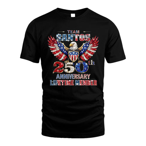 SANTOS 13K1-523 Personalized "Team...Lifetime Member" America 250 Design