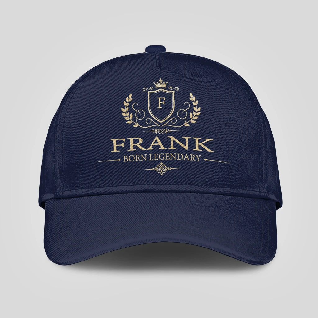 Born Legendary Luxury Crest Blue Cap FRANK 13K1 C180PF