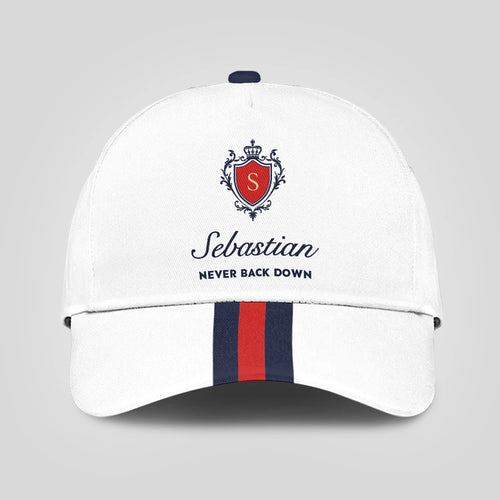 Never Back Down Stripped Cap SEBASTIAN 13K1 C86PF