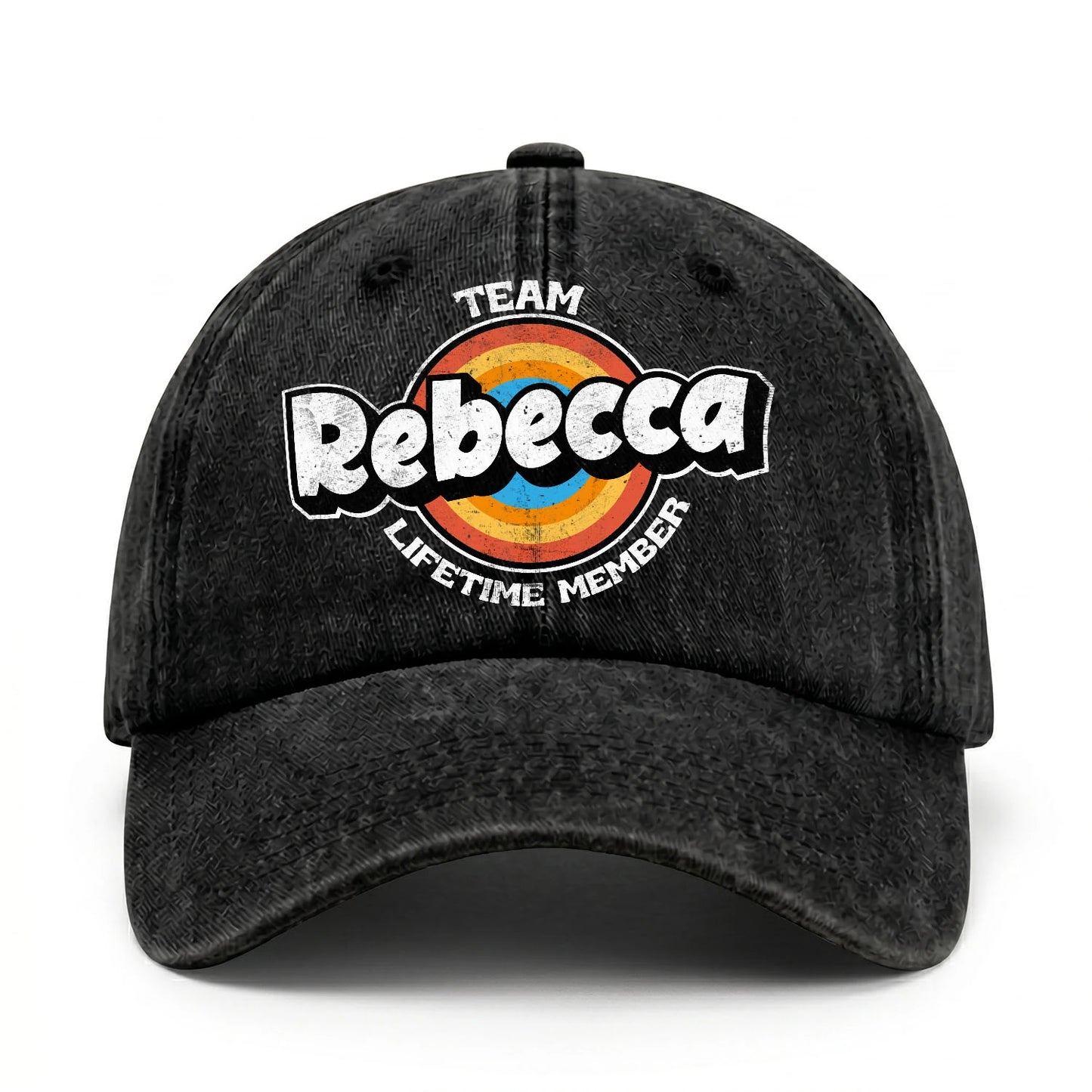 Team Your Name Lifetime Member Logo Cap REBECCA 13K1 C66PF
