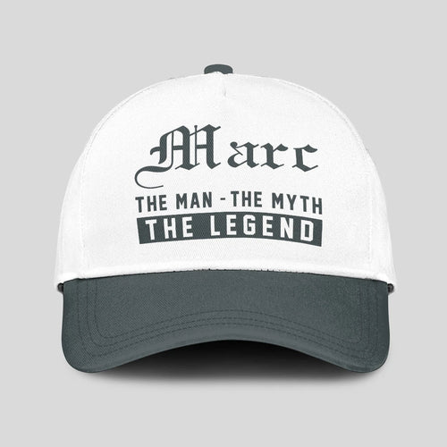 The Man The Myth The Legend Luxury Cap MARC 13K1 C39PF