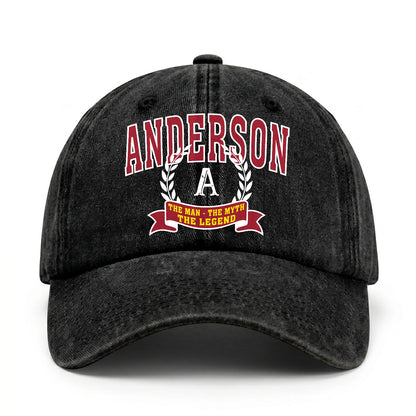 The Man The Myth The Legend Royal Cap ANDERSON 13K1 C32PF
