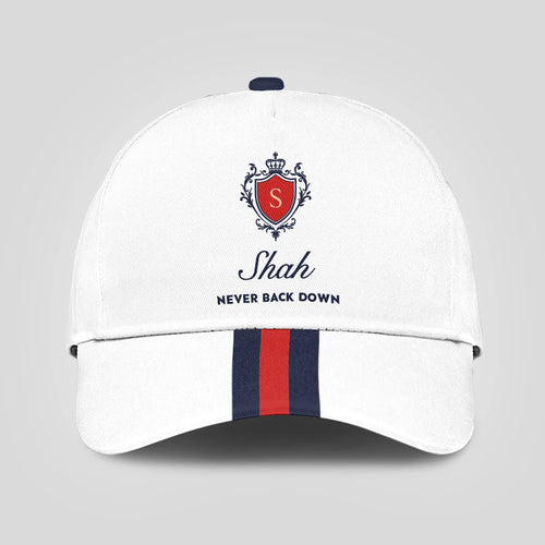 Never Back Down Stripped Cap SHAH 13K1 C86PF