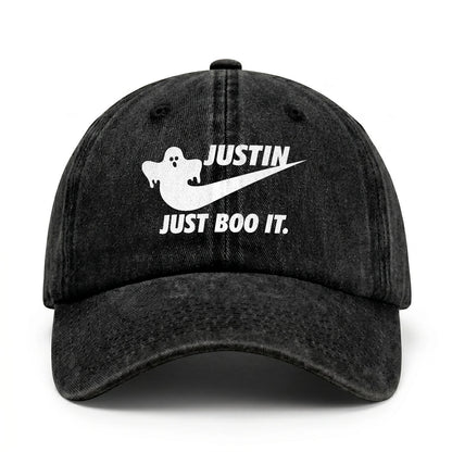 Just Boo It Halloween Washed Cap JUSTIN 13K1 C83PF