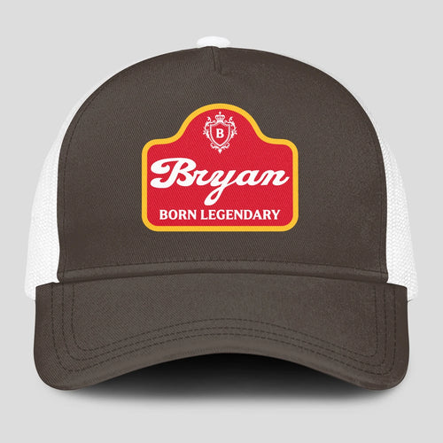 Born Legendary Charcoal Mesh Cap BRYAN 13K1 C196PF