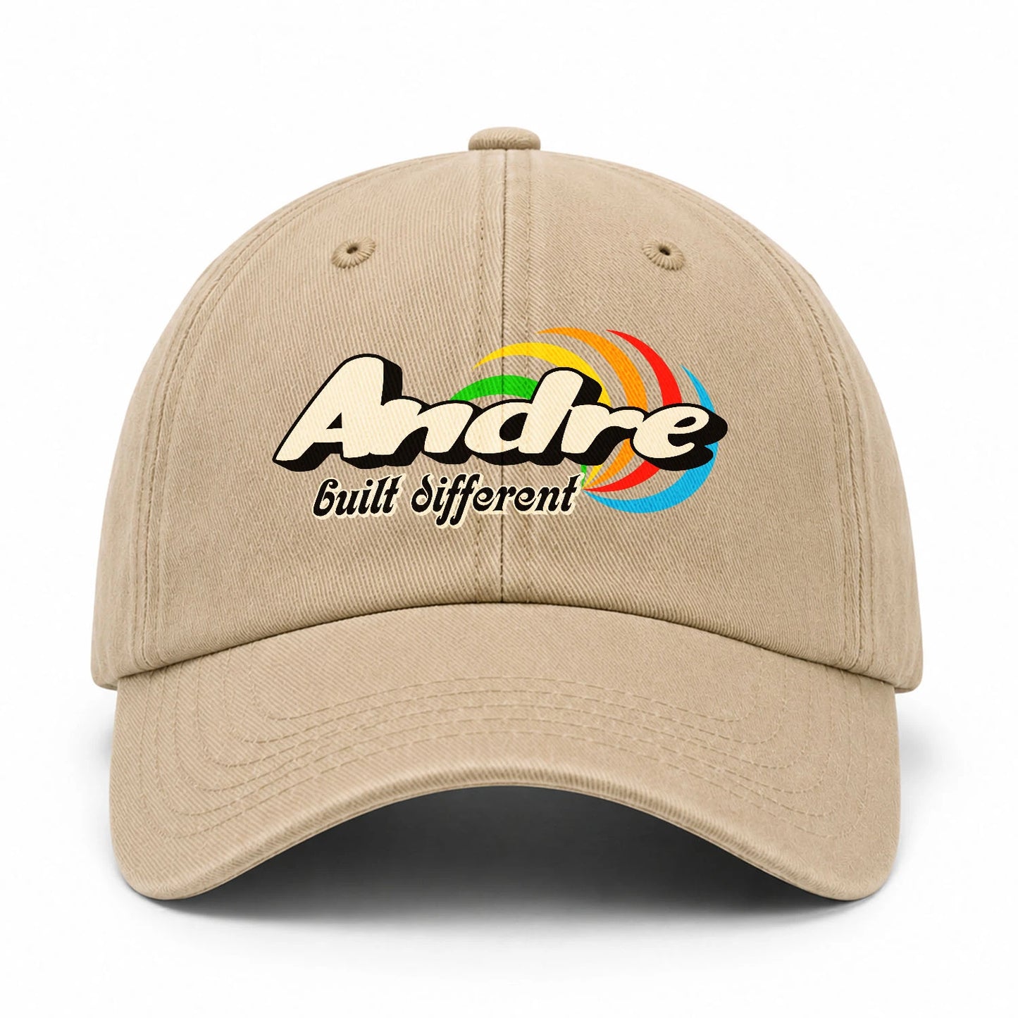 Your Name Built Different Retro Washed Cap ANDRE 13K1 C55PF
